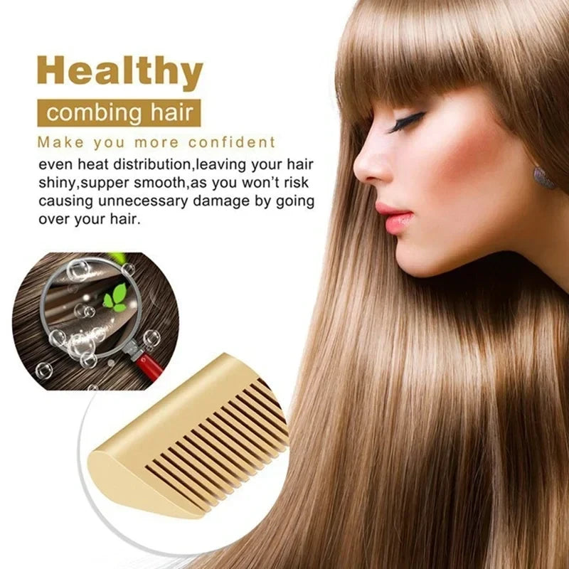 2-in-1 Heated Hair Styling Brush