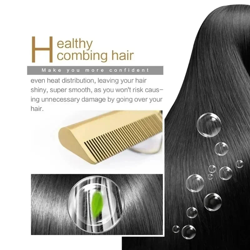 2-in-1 Heated Hair Styling Brush